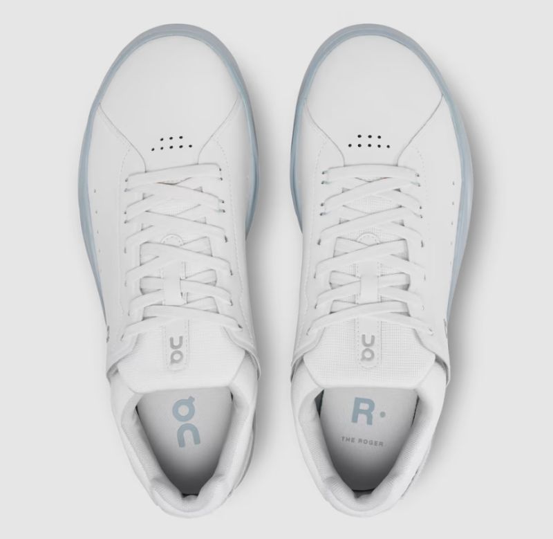 Women's On THE ROGER Advantage-White | Chambray - Click Image to Close