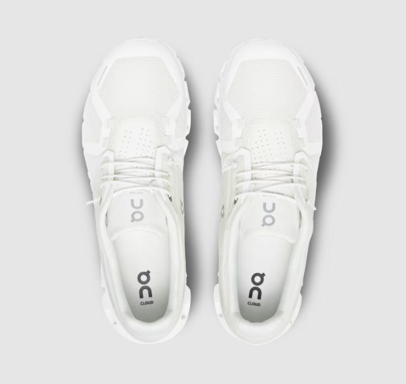 Men's On Cloud 5-Undyed-White | White - Click Image to Close