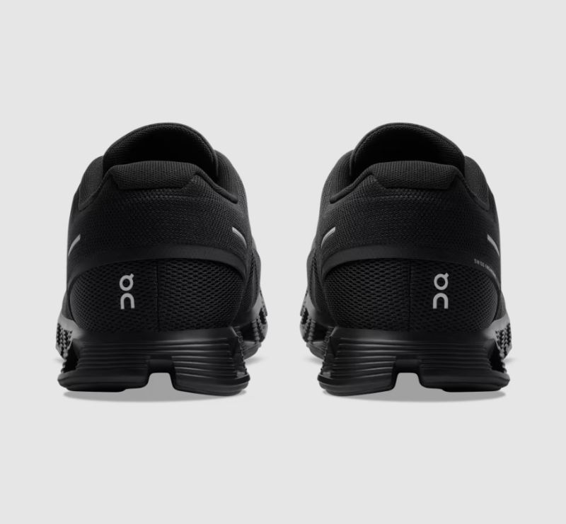 Women's On Cloud 5-All Black - Click Image to Close