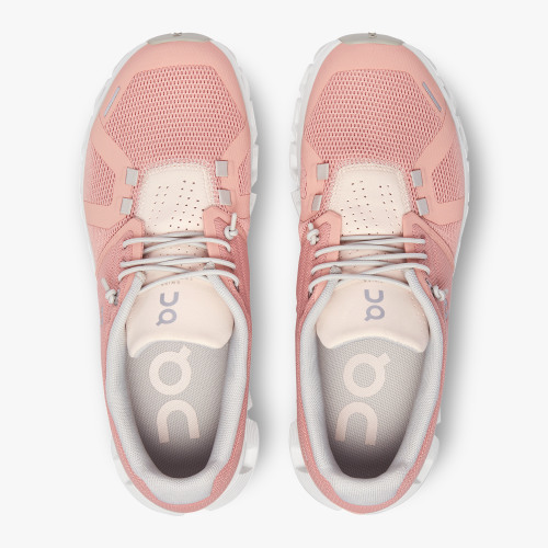 Women's On Cloud 5-Rose | Shell - Click Image to Close