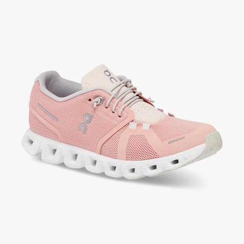 Women's On Cloud 5-Rose | Shell - Click Image to Close