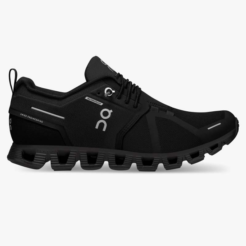 Women's On Cloud 5 Waterproof-All | Black - Click Image to Close