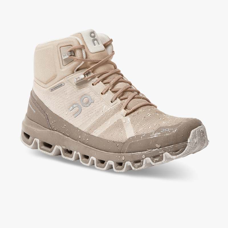 Women's On Cloudrock Waterproof-Desert | Clay - Click Image to Close