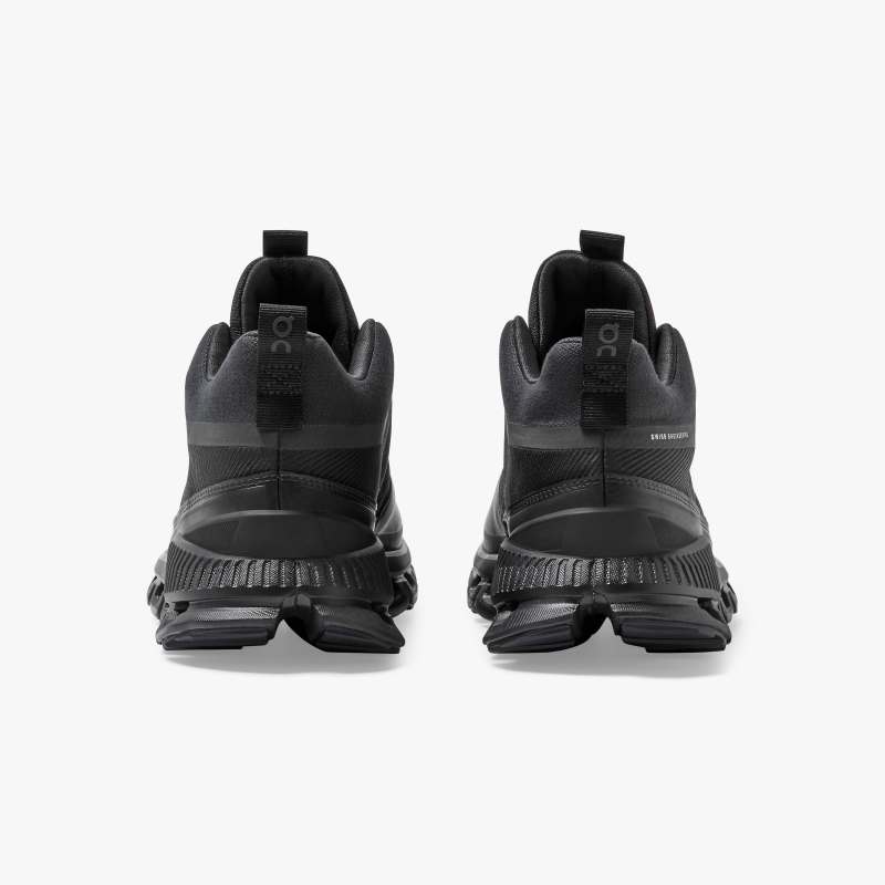 Women's On Cloud Hi Waterproof-All | Black - Click Image to Close