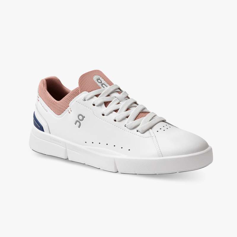 Women's On THE ROGER Advantage-White | Dustrose - Click Image to Close
