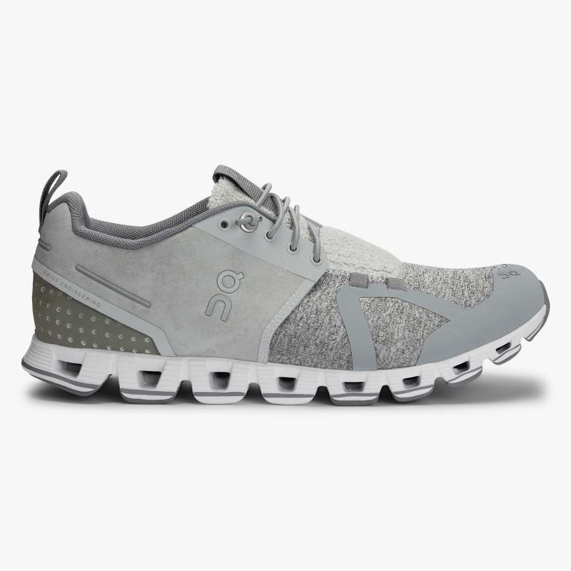 Women's On Cloud Terry-Silver - Click Image to Close