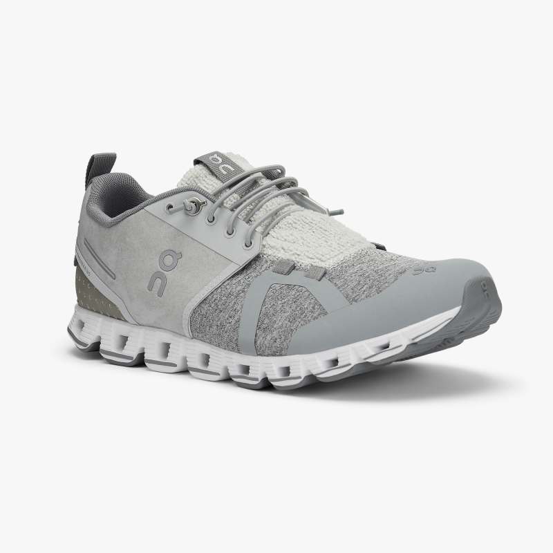 Women's On Cloud Terry-Silver - Click Image to Close