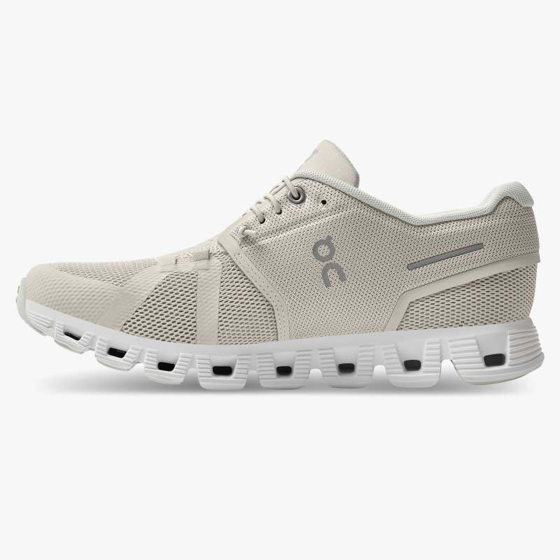 Women's On Cloud 5-Pearl | White - Click Image to Close