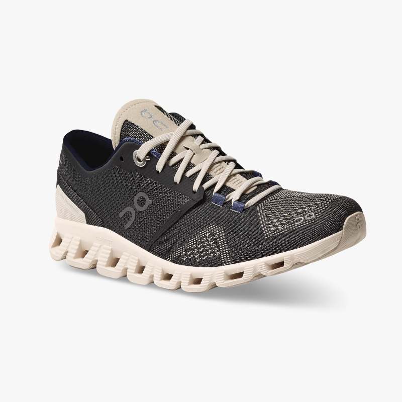 Men's On Cloud X-Black | Pearl - Click Image to Close