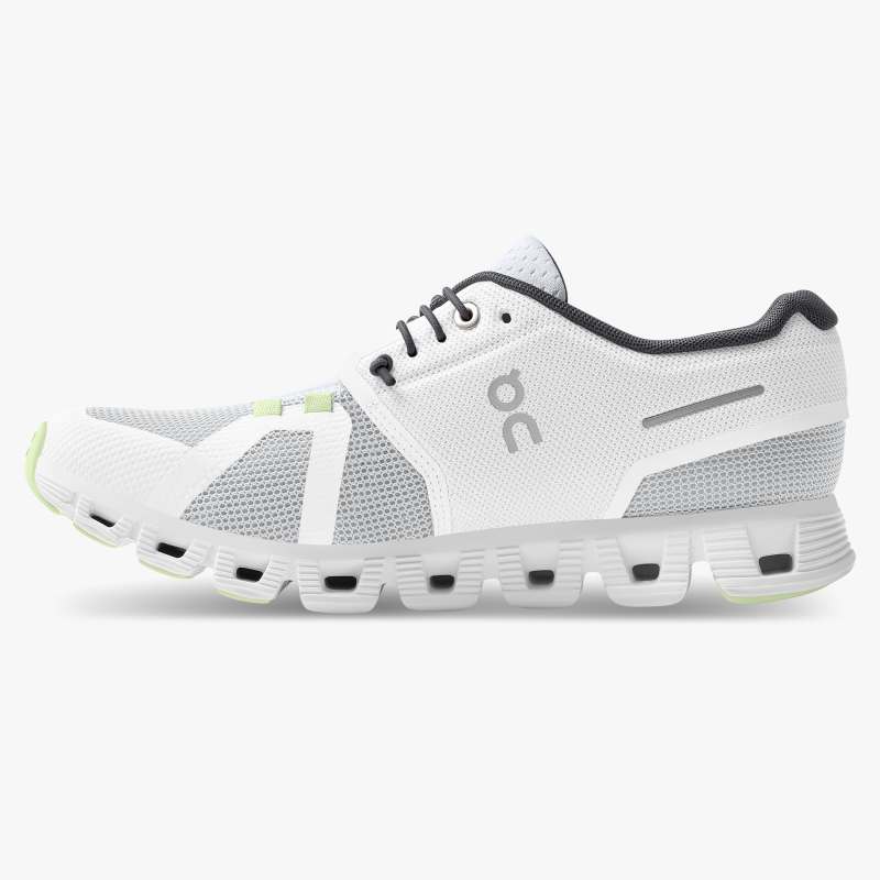 Women's On Cloud 5 Push-White | Oasis - Click Image to Close