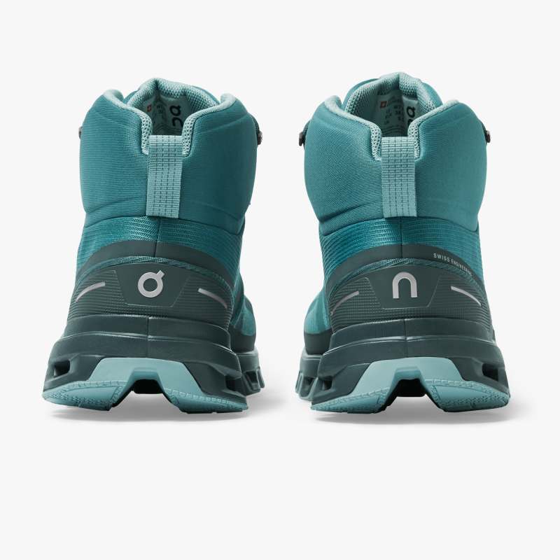 Women's On Cloudrock Waterproof-Storm | Wash - Click Image to Close