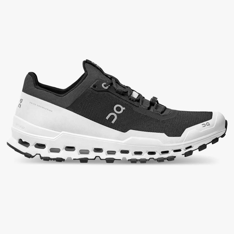 Men's On Cloudultra-Black | White - Click Image to Close