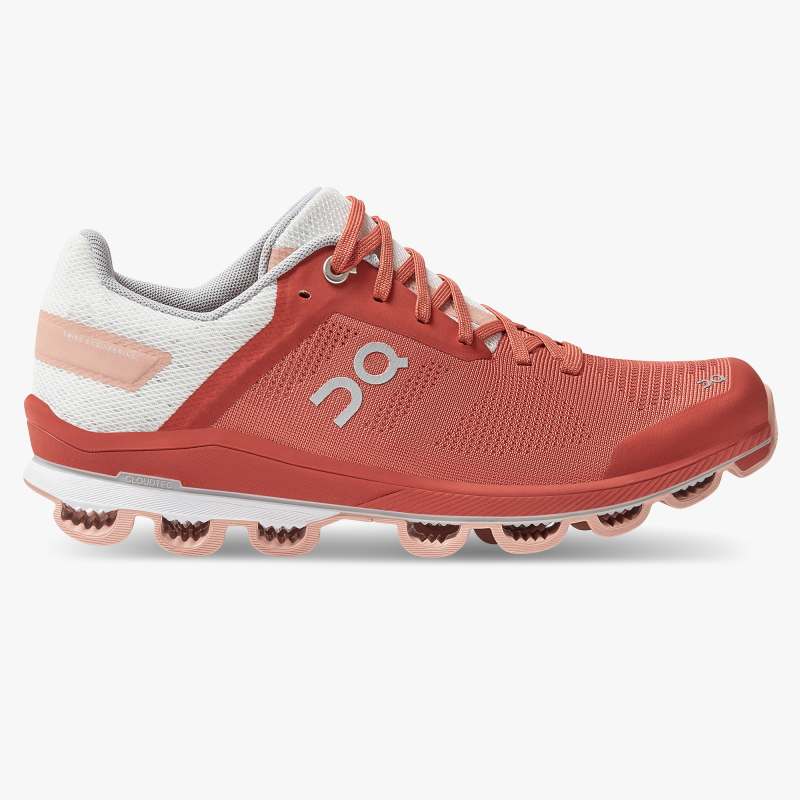 Women's On Cloudsurfer 6-Rust | Rose - Click Image to Close