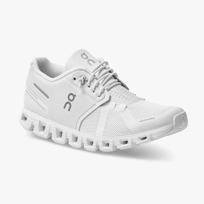 Women's On Cloud 5-All | White - Click Image to Close