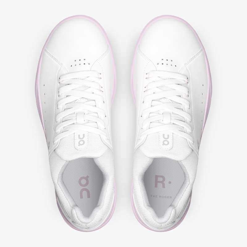 Women's On THE ROGER Advantage-White | Lily - Click Image to Close
